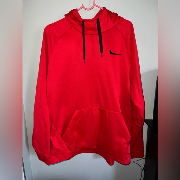 Men’s red Nike hoodie - Picture 1 of 3